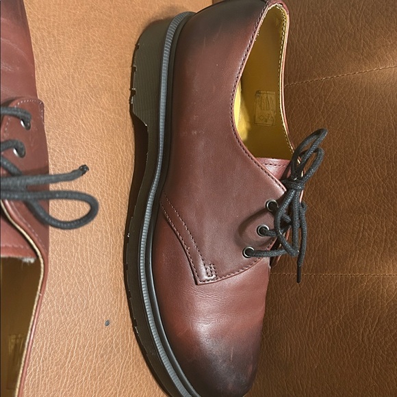Dr. Martens Dark Brown Leather Oxfords - Picture 5 of 10